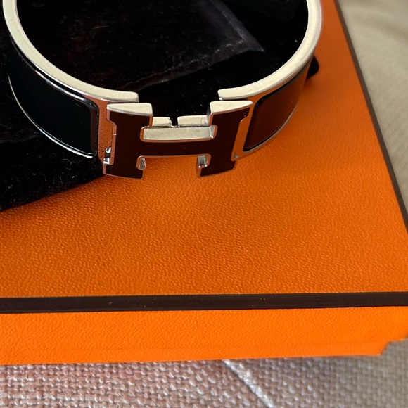 HERMES CLIC CLAC H WIDE BRACELET - Picture 11 of 12